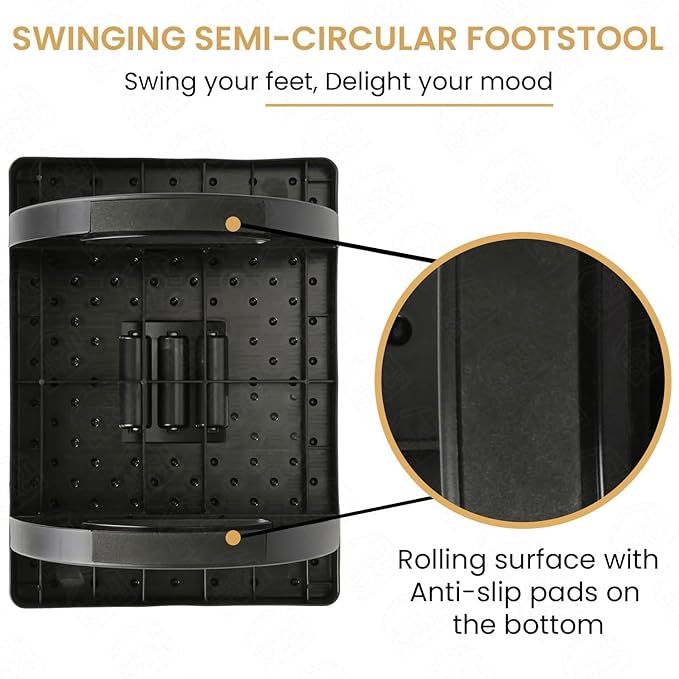 Foot Massager Rest for Office & Home – Pain Relief & Comfort Support